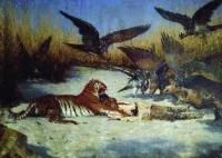 Людоед. Конец 1870-х - начало 1880-х. Художник Василий Васильевич Верещагин.