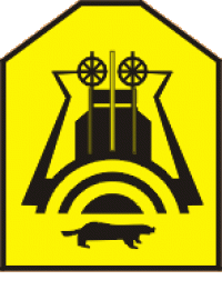 The arms of the city of Karaganda till 2007.