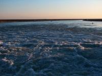 Such river pours out from Small in Big Aral.