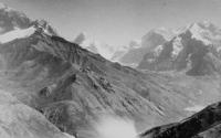 View of Alpinist peak and Dankov peak. 1988. The author of the photo is unknown.