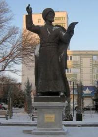 Аллея вдохновения в Ашгабаде.