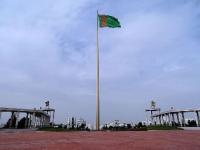 Main flag of Turkmenistan.