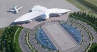 Ashgabad airport.