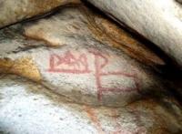 Petroglyphs of Kokentau mountains.