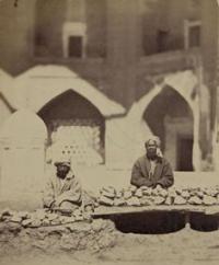 Seller of salt, Samarkand.