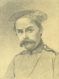 Т. Г. Шевченко. Автопортрет. Карандаш, 1847 год.