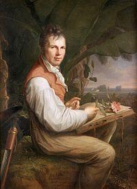 Гумбольдт в 1806 г. Портрет работы Фридриха Георга Вейтша(нем. Friedrich Georg Weitsch). Старая национальная галерея, Берлин.