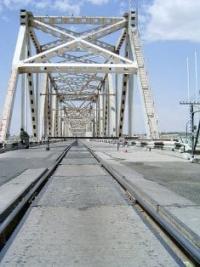 The bridge of Friendship in vicinities of the city of Termez through р. Amu Darya