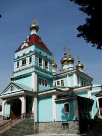 Никольский храм в Алматы.