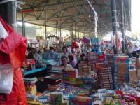 Town market in Turkestan.