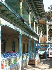 The mosque in Margilan.