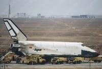On November 15, 1988, Buran, the first Soviet reusable spacecraft, was launched.