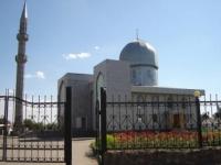 Mosque in settlement Ayagoz.