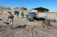 The Urga old settlement fishermen.
