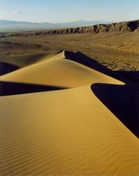 Singing dunes in Altyn-Emel park.