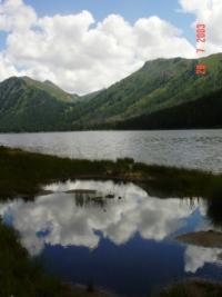 Rakhmany lake in Katon-Karagai park.