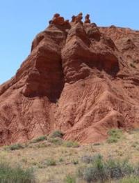 Kendyrly-Sai, a place where you can see eternity. Winds and sands continue to write their endless story about Earth.