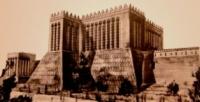 The ancient city of Varakhsha. Reconstruction.