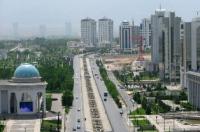 Ashgabat city.