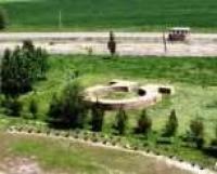 1-ый мавзолей на городище Бурана.