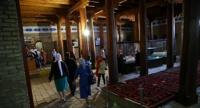 Underground mosque of Hilvet in Turkestan.