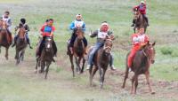 Horse and sports competition of Kazakhs.