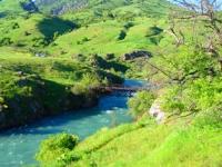 Ugam gorge in Kazakhstan.