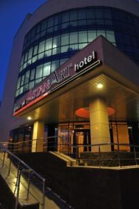 At Hotel Astana.