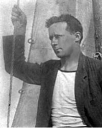 Петр Траубе на яхте. 1931 г.