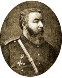 Major General Vladimir Aleksandrovich Poltoratsky, Governor of the Semipalatinsk region. 1870s.