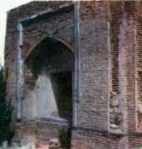 Mausoleum of Khoja Talig. Photo of the 80s of the XX century.