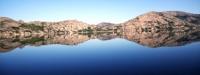 Sights of Sadyrkol lake on Kazakhstan Altai.