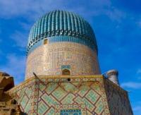 Bibi khanum mosque in Samarkand.