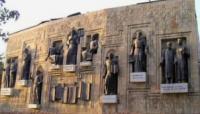 Panel of Star of poetry in Dushanbe.