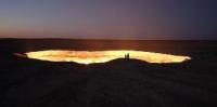 Darwaza- a mysterious place in Turkmenistan.