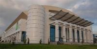 The Olympic water sports complex in Ashgabad.
