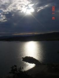 Bukhtarma Reservoir.