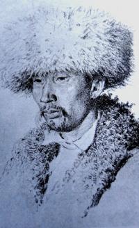 Борик - круглая шапка с меховой опушкой, отделанная бархатом.