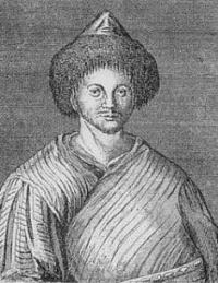 Lifetime portrait of Abulkhair Khan by John Castle.