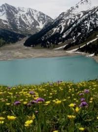 Большое Алматинское озеро.