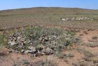 Burial ground on the territory of the Aybas-Darasy complex.