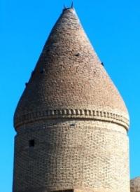 Dome Chashma Ayub mausoleum in Bukhara.