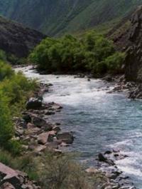 The river Chilik.