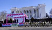 Holiday Navruz on the area of the 800 anniversary of Moscow in Dushanbe.