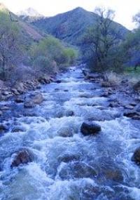 Merke River and environs.