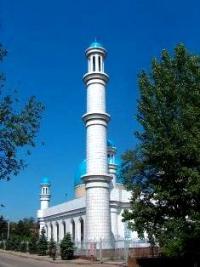 The main Muslim mosque of city Almaty.