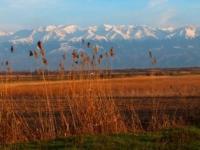 Sights of the valley of the river Talgar.