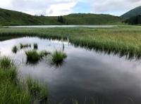 The lake Burkhat-Kol.