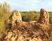 Развалины городища Жанкент. Кызылординская область.