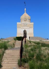 Mausoleum of Khan Zhangir. Near of the village of Urda.